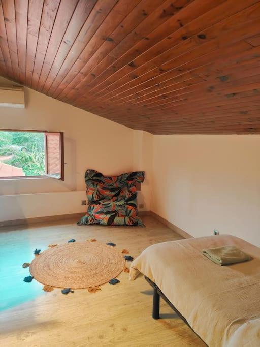 Charmante petite maison avec magnifique vue mer Propriano  Extérieur photo