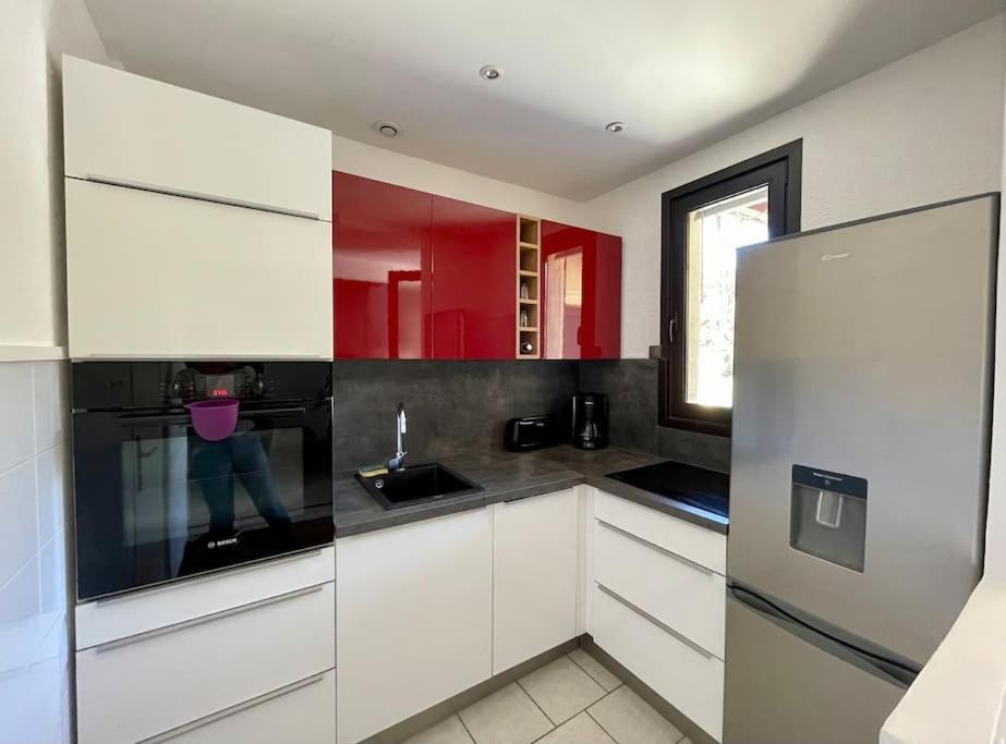 Charmante petite maison avec magnifique vue mer Propriano  Extérieur photo