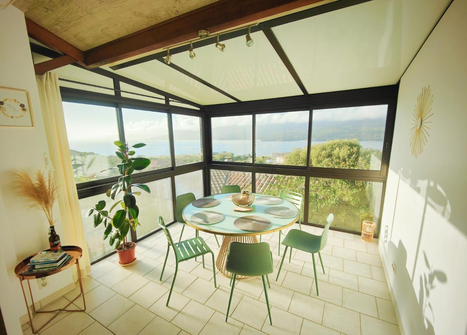 Charmante petite maison avec magnifique vue mer Propriano  Extérieur photo